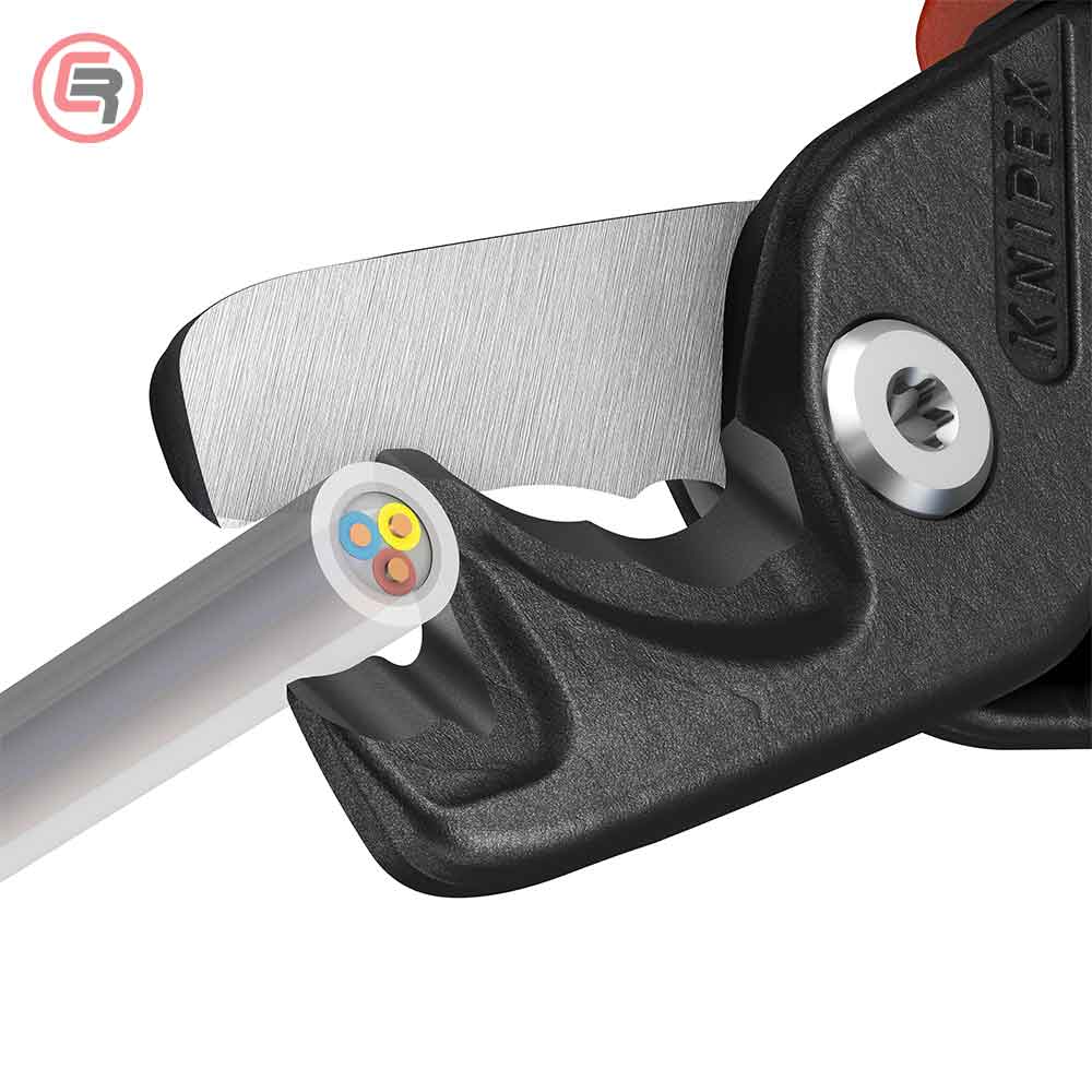 Knipex Škare Makaze 225mm Za Kablove StepCut XL fi 23mm / 120mm2 – 95 12 225 by Knipex 95 12 225 Makaze / Škare - detalj 5