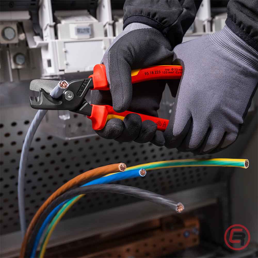 Knipex Škare Makaze 225mm Za Kablove StepCut XL fi 23mm / 120mm2 – 95 12 225 by Knipex 95 12 225 Makaze / Škare - detalj 6