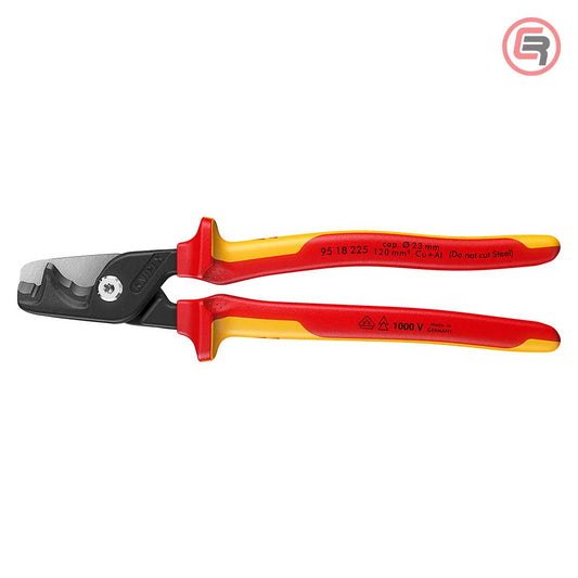 Knipex Škare Makaze 225mm Za Kablove StepCut XL fi 23mm / 120mm2 1000V – 95 18 225 by Knipex 95 18 225 Makaze / Škare