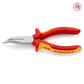 Knipex Kliješta Poluokrugla Špicasta Kriva 160mm 1000V – 25 26 160 by Knipex 25 26 160 Izolovani Alat VDE 1000V