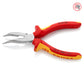 Knipex Kliješta Poluokrugla Špicasta Kriva 160mm 1000V – 25 26 160 by Knipex 25 26 160 Izolovani Alat VDE 1000V - detalj 2