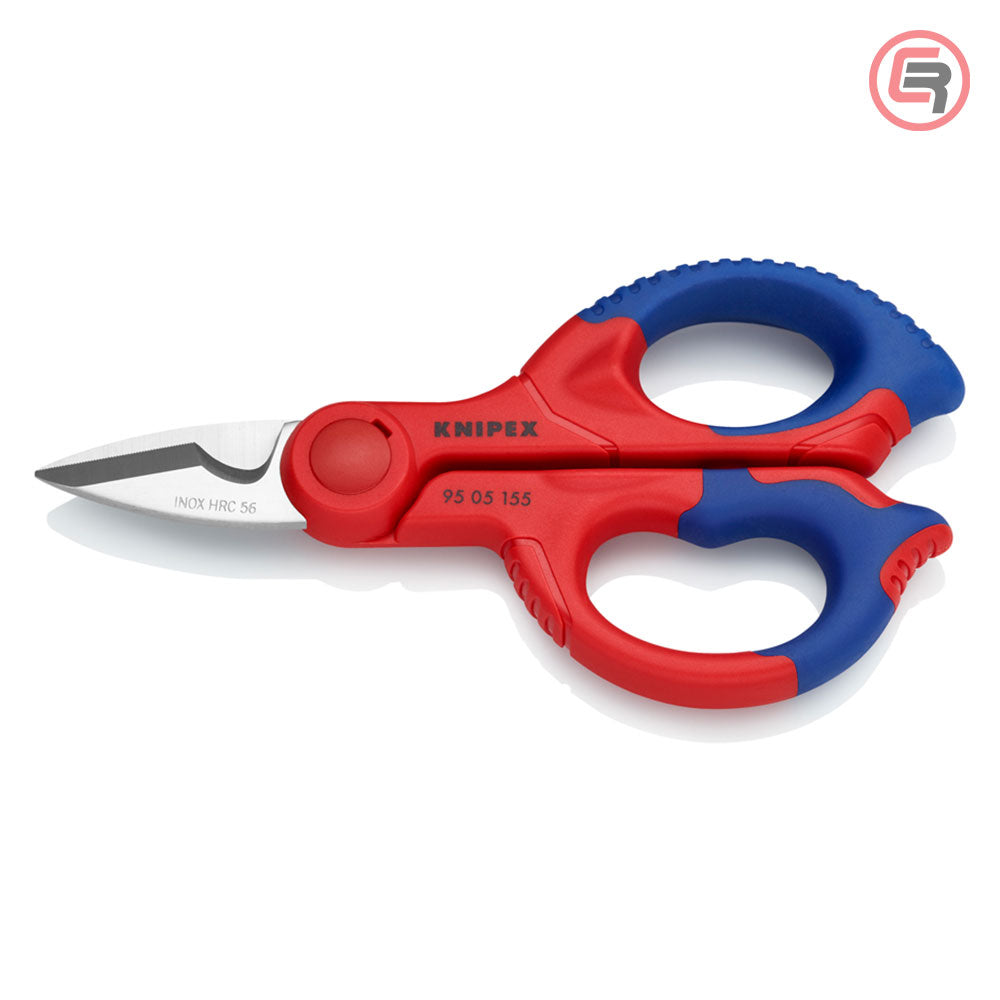 Knipex Škare Makaze Za Električare 155 mm – 95 05 155 SB by Knipex 95 05 155 SB Makaze / Škare