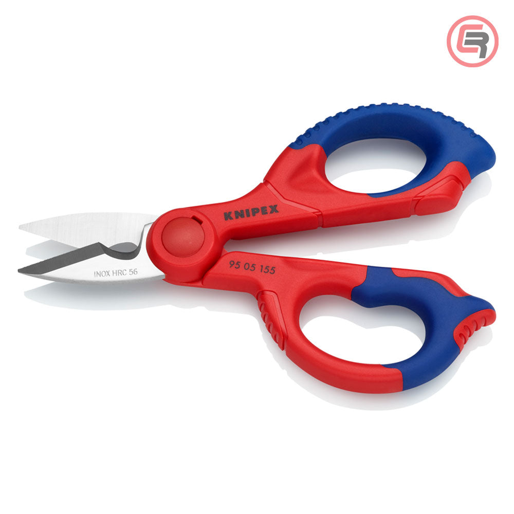 Knipex Škare Makaze Za Električare 155 mm – 95 05 155 SB by Knipex 95 05 155 SB Makaze / Škare - detalj 2