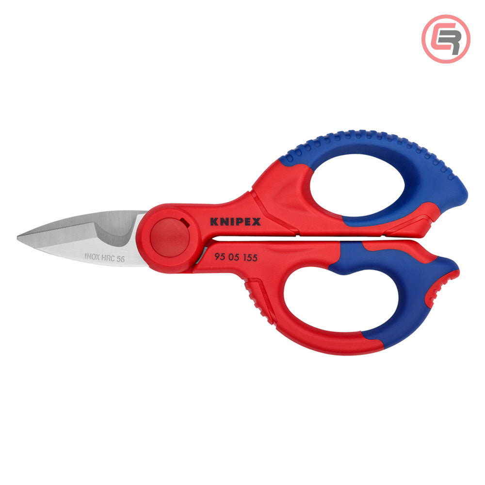 Knipex Škare Makaze Za Električare 155 mm – 95 05 155 SB by Knipex 95 05 155 SB Makaze / Škare - detalj 3