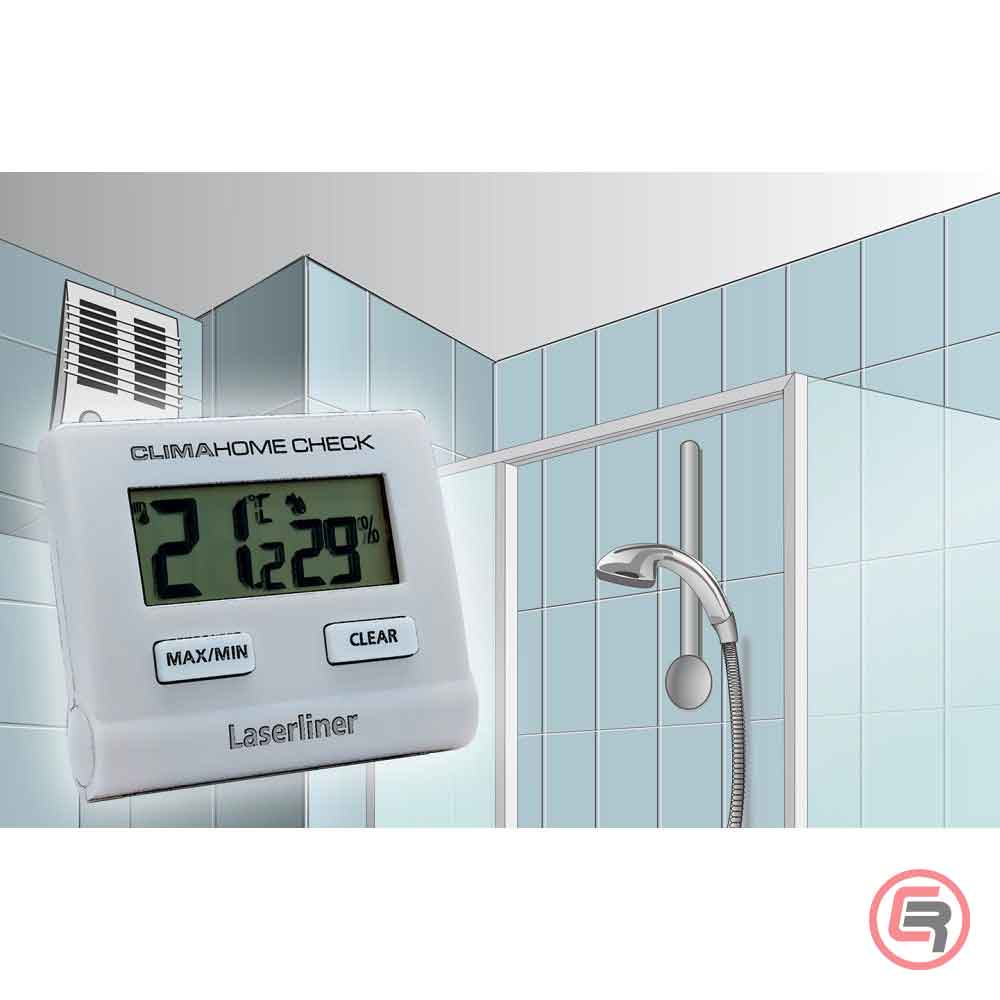 Laserliner Mjerač Vlage Higrometar / Temperature Sobni Digitalni ClimaHome-Check – 082.028E by Laserliner 082.028E Mjerni