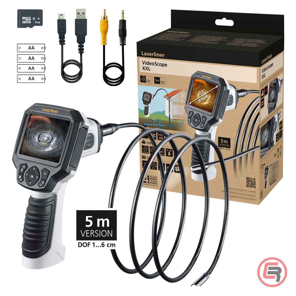 Laserliner Endoskop VideoScope XXL 9 mm / 5 m – 082.115E by Laserliner 082.115E Mjerni Uređaji - detalj 7