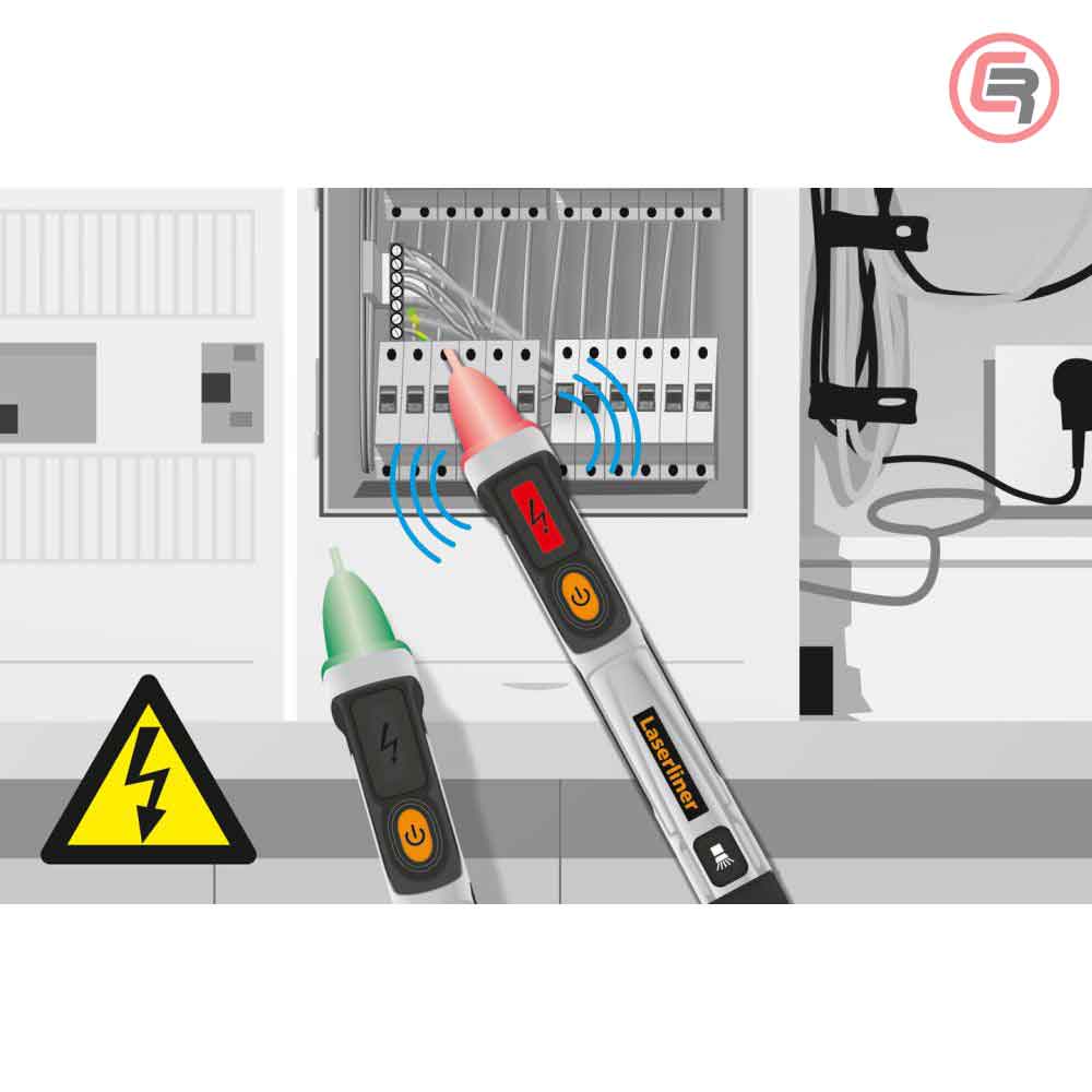 Laserliner Ispitivač Napona Oblik Olovke ActiveFinder Pro / 100 – 1000V AC – 083.014A by Laserliner 083.014A Mjerni Uređaji