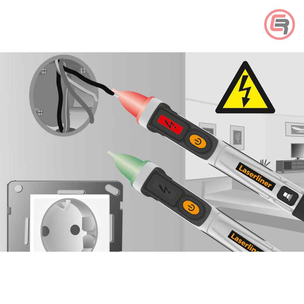 Laserliner Ispitivač Napona Oblik Olovke ActiveFinder Pro / 100 – 1000V AC – 083.014A by Laserliner 083.014A Mjerni Uređaji