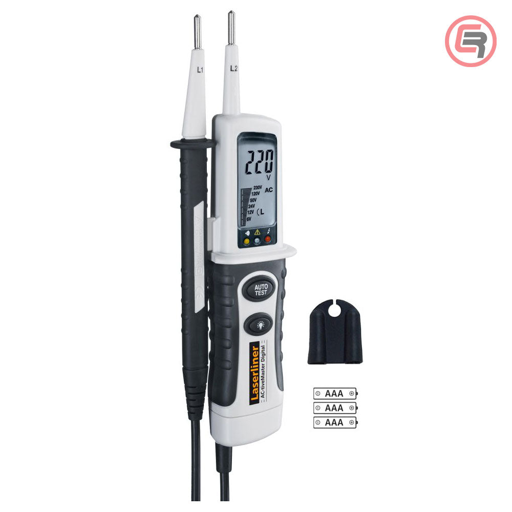 Laserliner Ispitivač Napona Duspol ActiveMaster Digital 6 – 690V AC/DC – 083.025A by Laserliner 083.025A Mjerni Uređaji