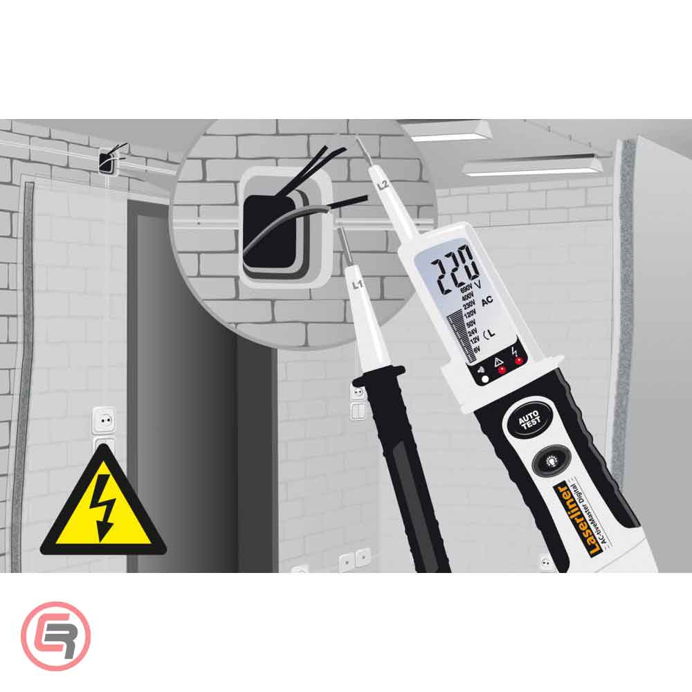 Laserliner Ispitivač Napona Duspol ActiveMaster Digital 6 – 690V AC/DC – 083.025A by Laserliner 083.025A Mjerni Uređaji