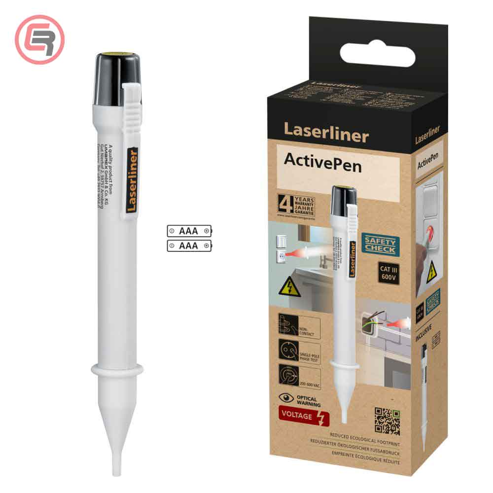 Laserliner Ispitivač Napona Oblik Olovke ActivePen 200 – 600V AC – 083.007E by Laserliner 083.007E Mjerni Uređaji - detalj 4