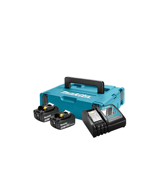 Makita LXT power set u koferu MAKPAC 1 s dva BL1830B akumulatora i punjačem DC18RC