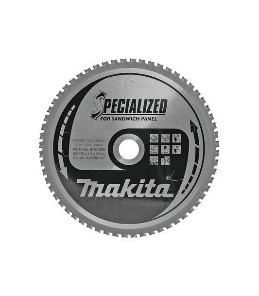 Makita B-33598 TCT list kružne pile za sendvič panele 270 mm
