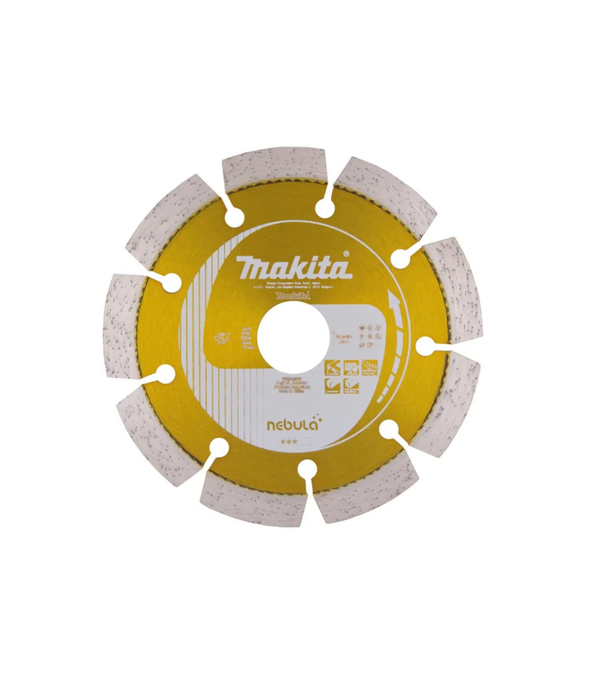 Makita – Dijamantna rezna ploča Nebula 125 mm B-53992 by Makita Pribor za rezanje, brušenje i poliranje