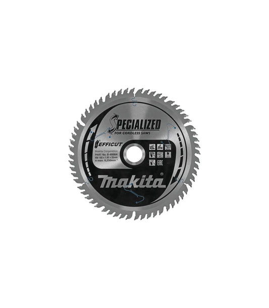 Makita B-69864 EFFICUT TCT list pile 165 mm sa 60 zuba