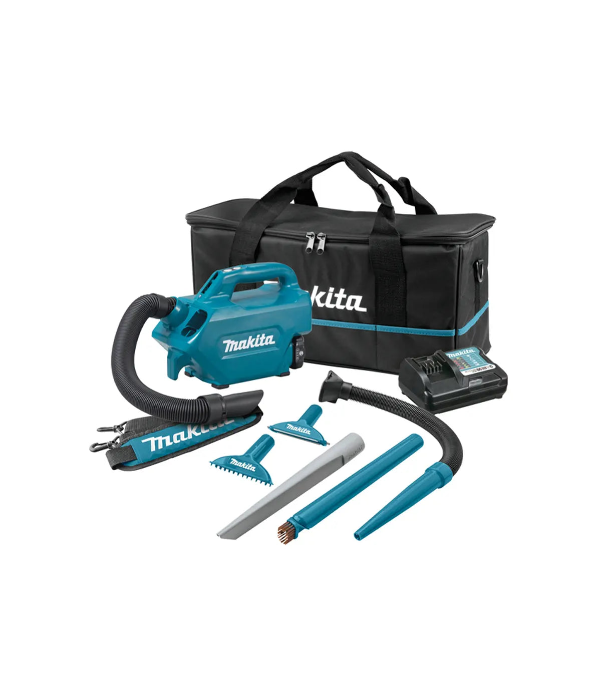 Makita – Akumulatorski usisavač CL121DWA 12V CXT 2.0 Ah sa nastavcima by Makita Aku usisivači