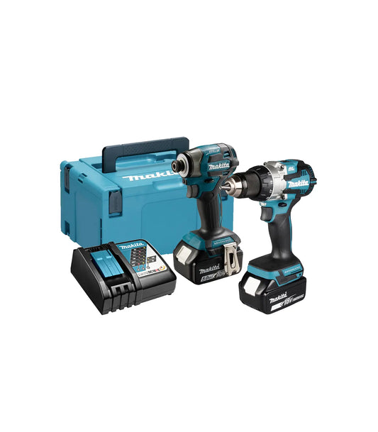 Makita – Akumulatorski set LXT bušilica, udarni odvijač u koferu DLX2527TJ Aku bušilice, odvijači i čekići