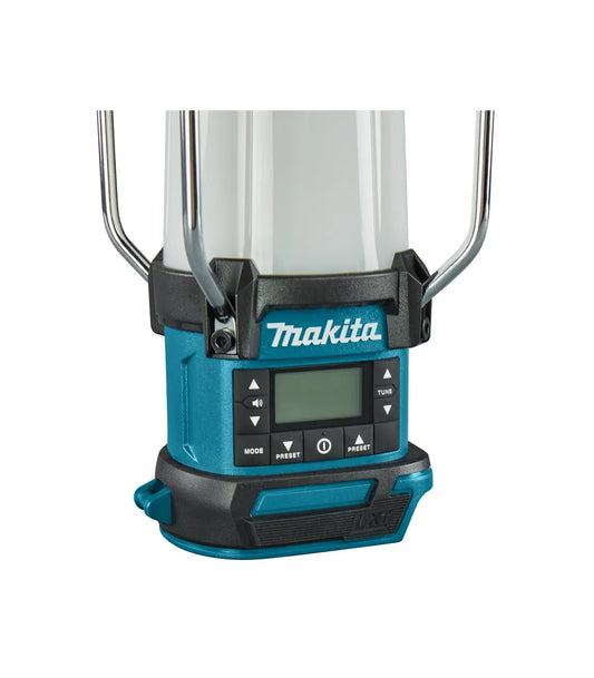 Makita – Akumulatorski radio + svjetiljka lampa 2u1 DMR055 by Makita Aku lampe, Akumulatorski radio - detalj 2