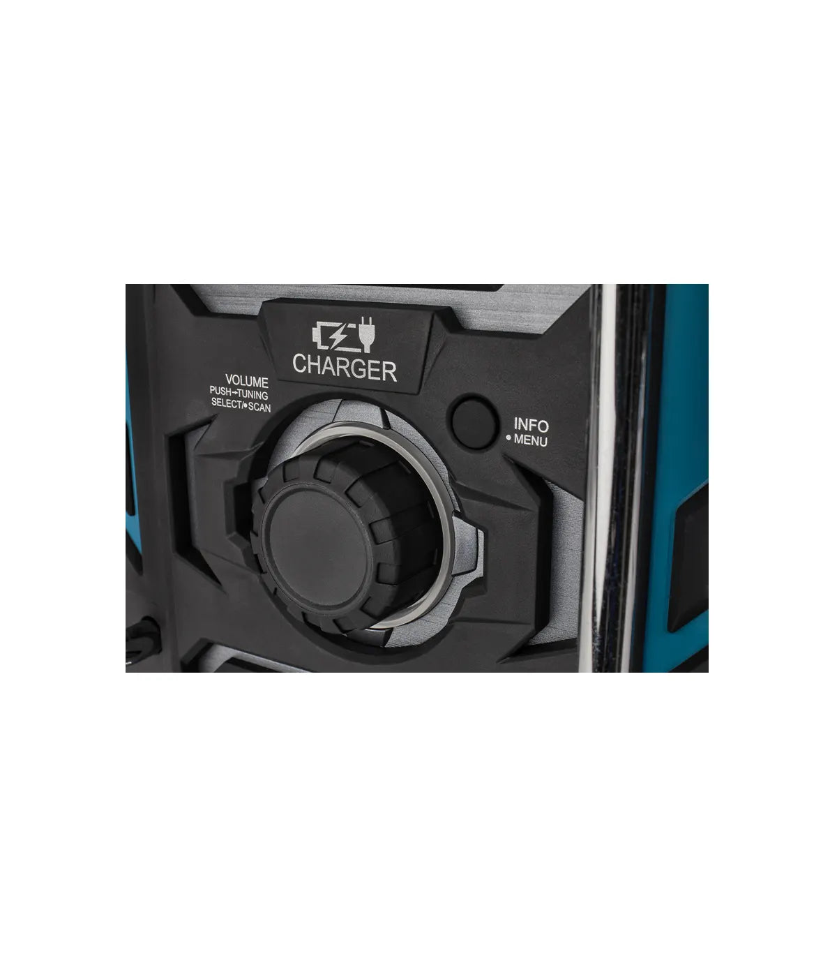 Makita – Akumulatorski Bluetooth radio / punjač DMR301 by Makita Akumulatorski radio