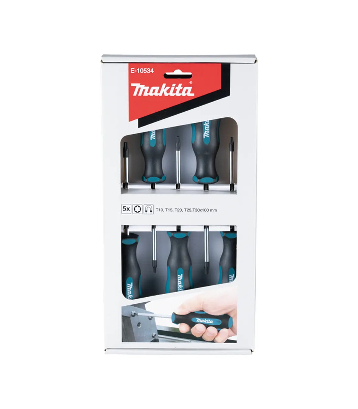Makita – Komplet set odvijača izvijača 5 dijelni E-10534 by Makita Izvijači