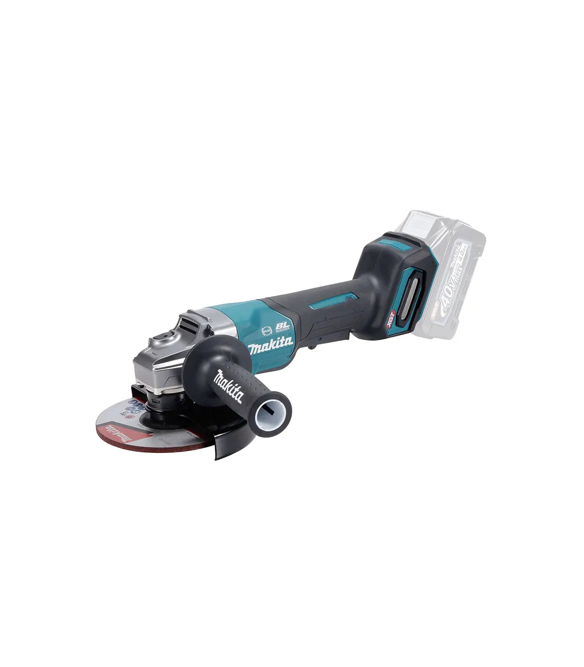 XGT Makita 40V – Akumulatorska ugaona – kutna brusilica GA029GM201 by Makita Aku brusilice i polirke