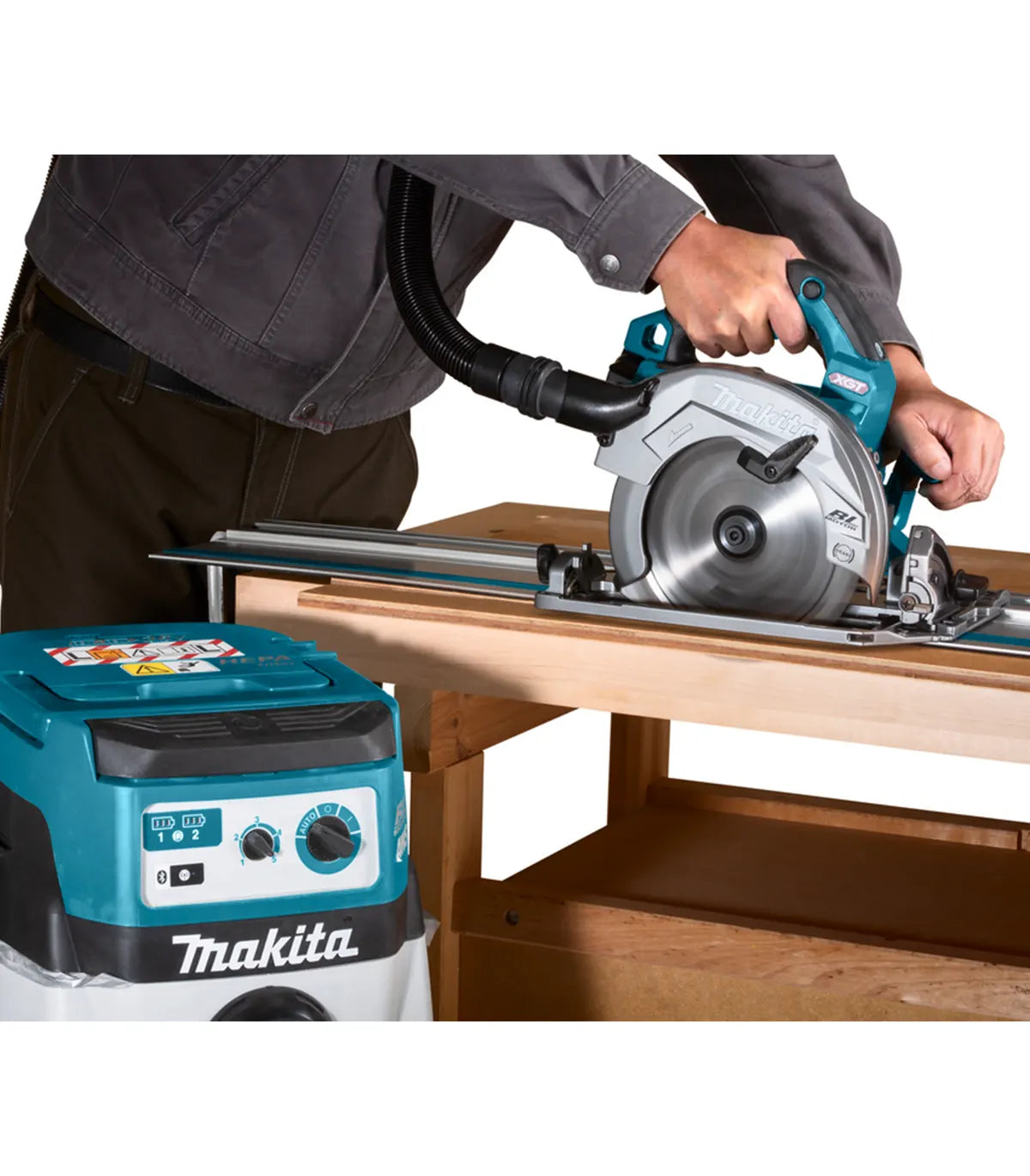 XGT Makita 40V – Aku ručna kružna pila HS004GZ by Makita Aku kružne pile - detalj 8