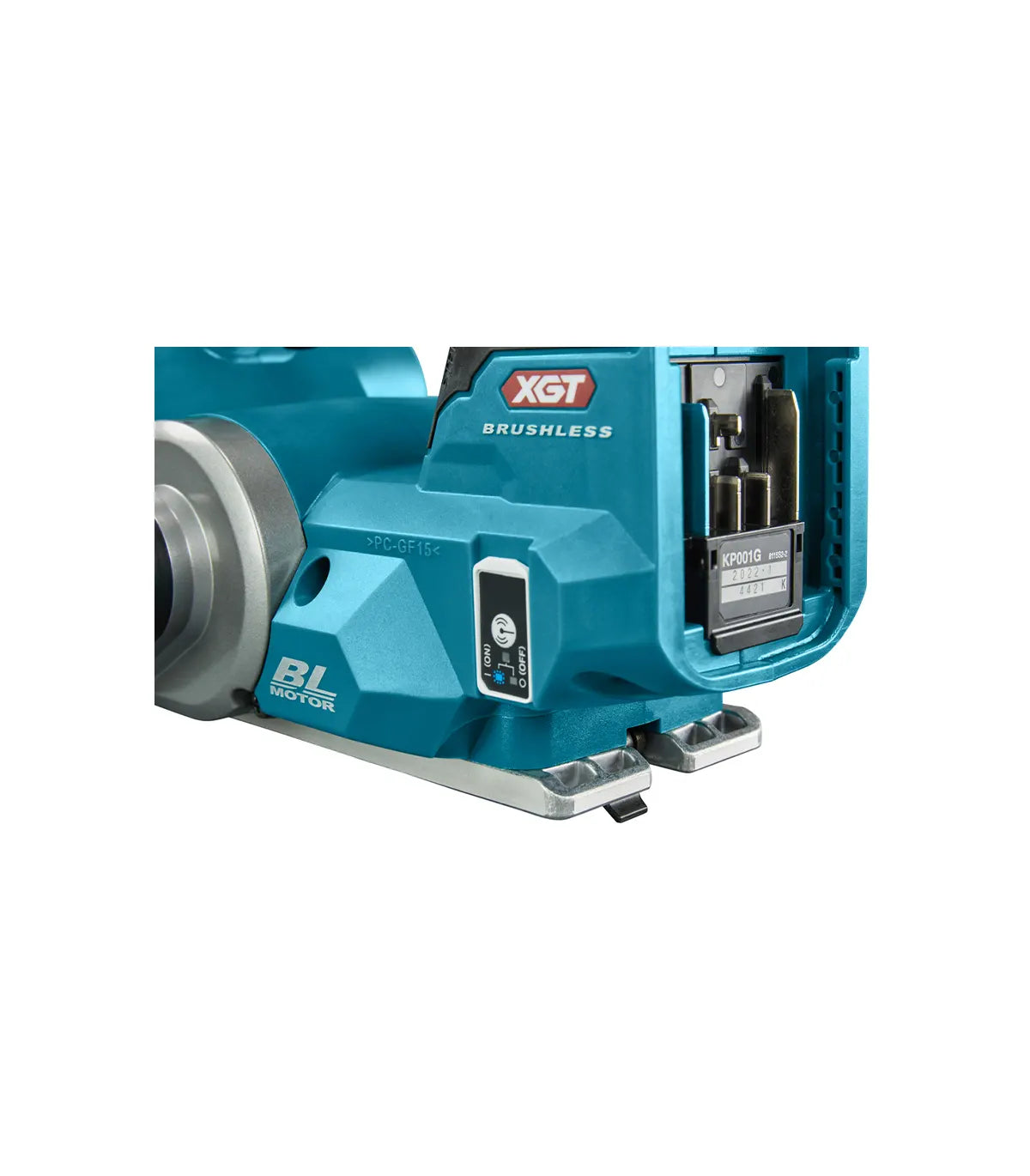 XGT Makita 40V – Akumulatorska blanja za utore KP001GZ by Makita Aku blanje, blanjalice