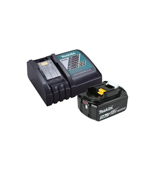 Makita LXT set baterija BL1830 18 V 3 Ah i brzi punjač DC18RC