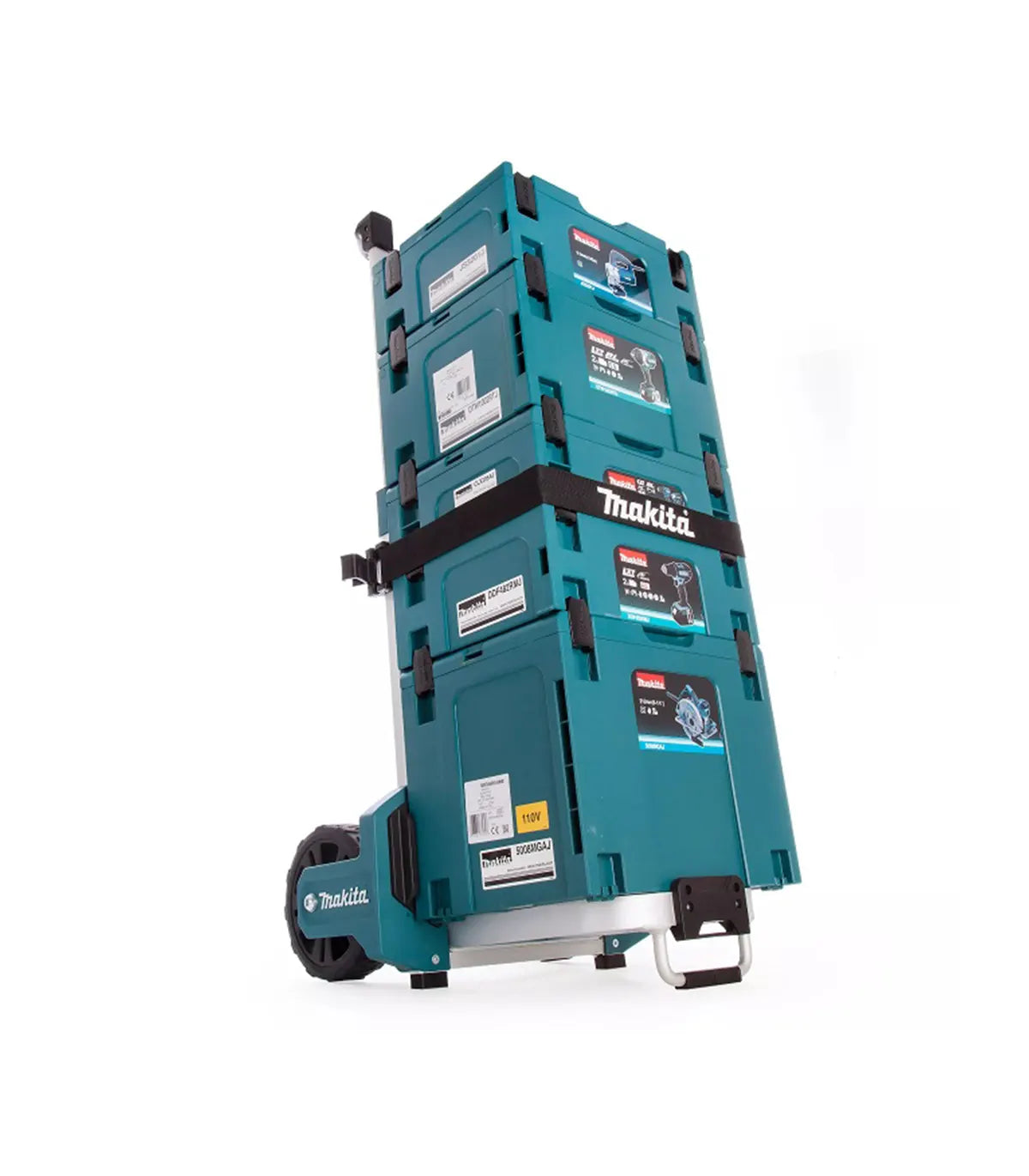 Makita – Transportna kolica za Makpac kofere (za 821550-0, 821551-8, 821552-6, 821549-5) TR00000001 by Makita Kolica za alat