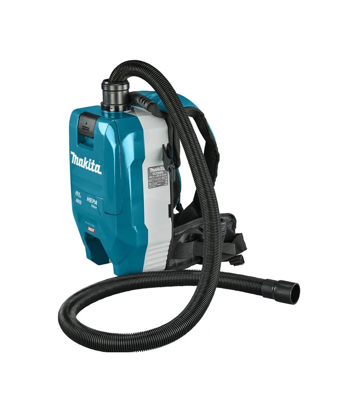 XGT Makita 40V – Akumulatorski usisavač za nošenje na leđima VC009GZ01 by Makita Aku usisivači
