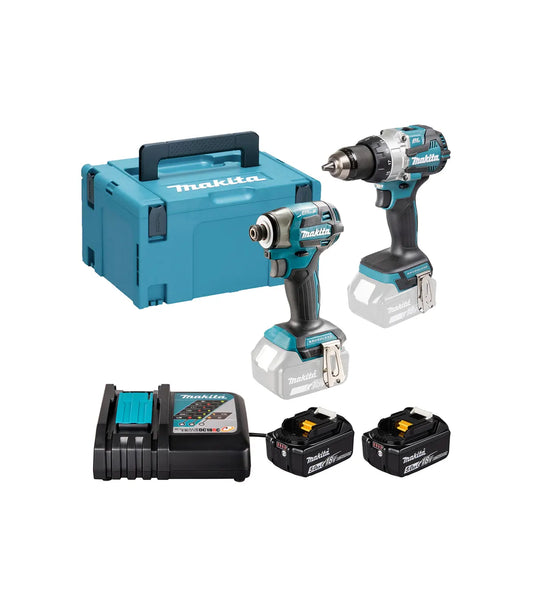 Makita – Akumulatorski set LXT bušilica, udarni odvijač u koferu DLX2528TJ Aku bušilice, odvijači i čekići