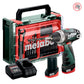 Metabo Bušilica-Odvijač Aku PowerMaxx BS Basic Set 12V 2xAKU (2,0Ah) LC 24 Mobile WorkShop – 600080710 by Metabo 600080710