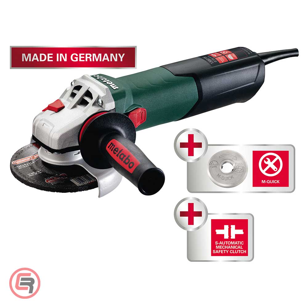 Metabo Brusilica WE 15-125 Quick Kutna 125 mm / 1.550 W – 600448000 by Metabo 600448000 Kutne Brusilice - detalj 4