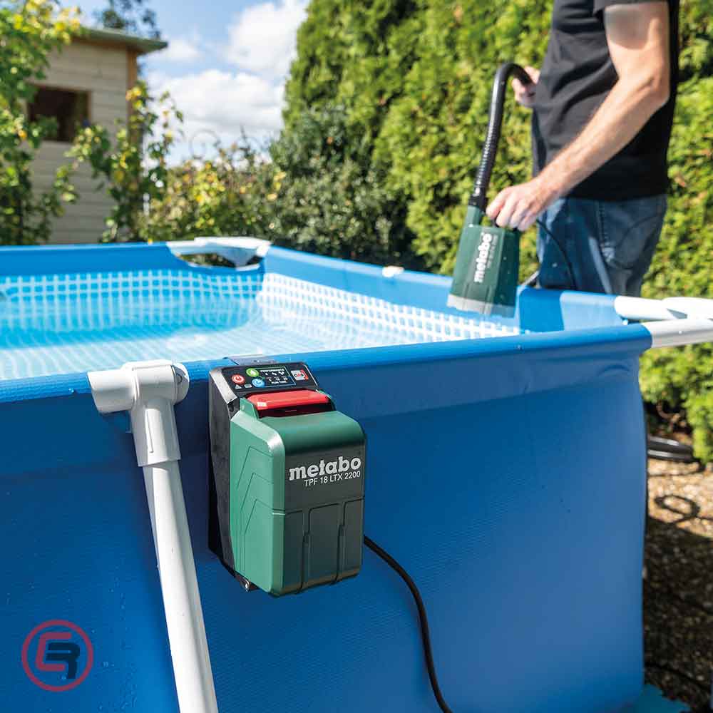 Metabo Pumpa Za Vodu Potopna Aku TPF 18 LTX 2200 + Adapter Za Bure / 18 V (bez baterija i punjača) – 601729850 by Metabo