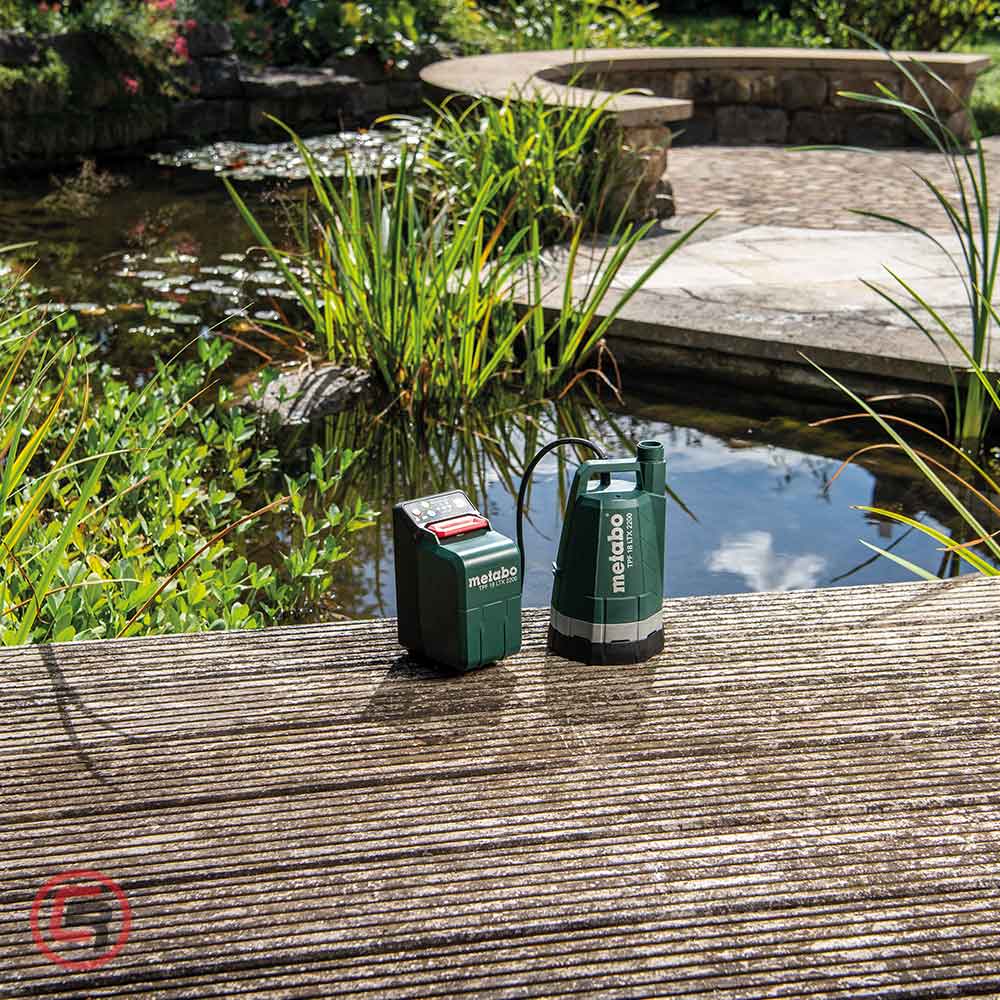 Metabo Pumpa Za Vodu Potopna Aku TPF 18 LTX 2200 + Adapter Za Bure / 18 V (bez baterija i punjača) – 601729850 by Metabo