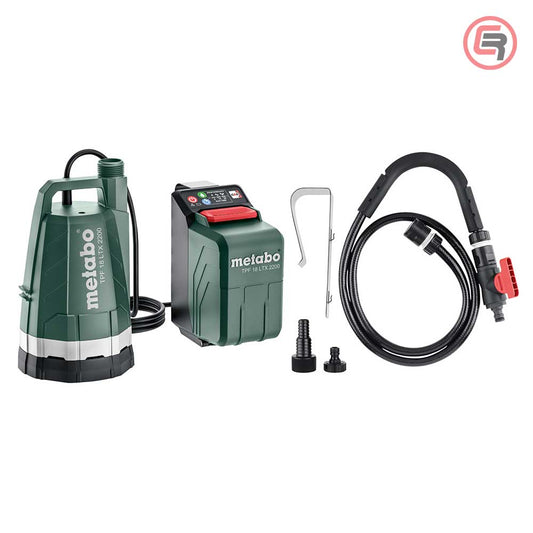 Metabo TPF 18 LTX 2200 aku potopna pumpa za vodu s adapterom za bure