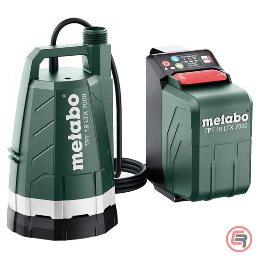 Metabo Pumpa Za Vodu Potopna Aku TPF 18 LTX 7000 / 18 V (bez baterije i punjača) – 601748850 by Metabo 601748850 Aku Vrtni