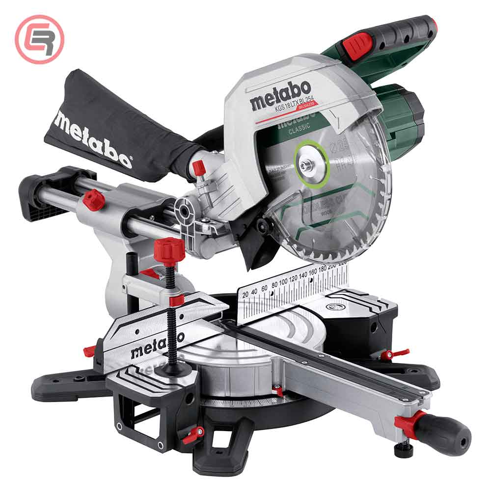 Metabo Pila Kružna Aku KGS 18 LTX BL 254 / 18 V Za Kutno Rezanje Potezna 254 mm (bez baterija i punjača) – 614254850 by