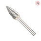 Metabo Glodalo HM Oblik SPG Šiljasti Luk 12x25x70 mm – 628360000 by Metabo 628360000 Pribor Za Ravne Brusilice i Glodalice
