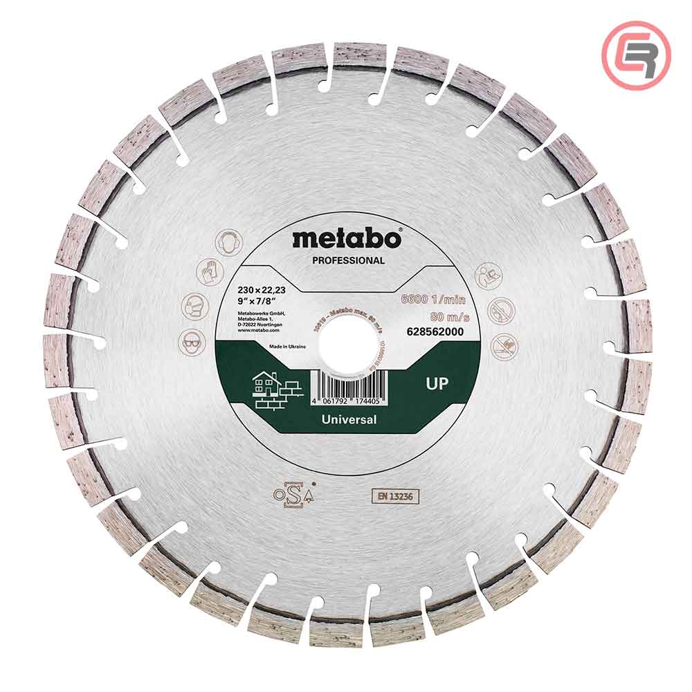 Metabo Dijamantna Rezna Ploča Univerzalna 300 x 20,0 / 25,4 mm “UP” Professional – 628563000 by Metabo 628563000 Brusne /
