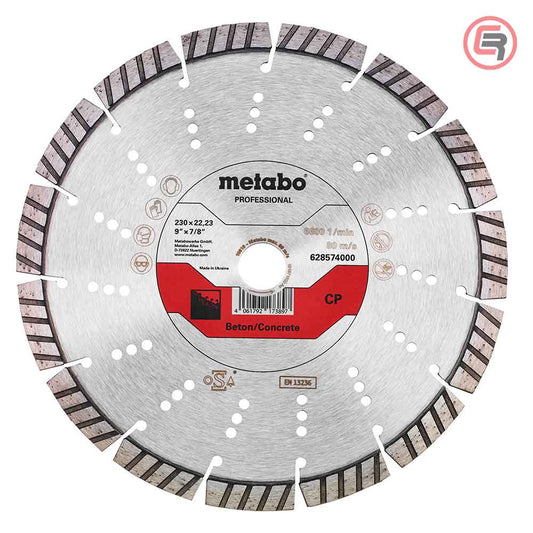 Metabo CP dijamantna rezna ploča za beton 230 x 22,23 mm