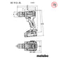 Metabo Bušilica – Odvijač Aku BS 18 L 2 x AKU LiPOWER (2,0 Ah) SC 36 + metaBOX 145 – 614051500 by Metabo 614051500 Aku
