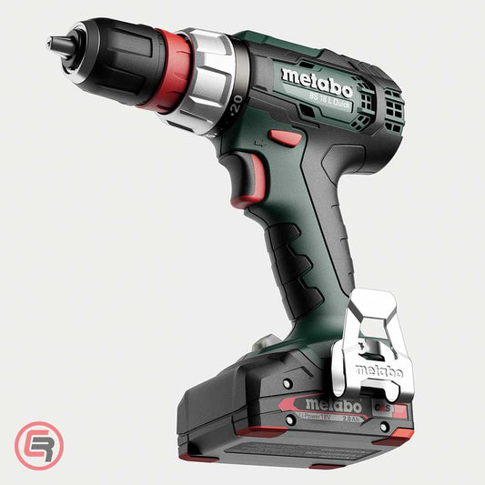 Metabo Bušilica – Odvijač Aku BS 18 L Quick 2 x AKU LiPOWER (2,0 Ah) SC 36 + metaBOX 145 – 614052500 by Metabo 614052500
