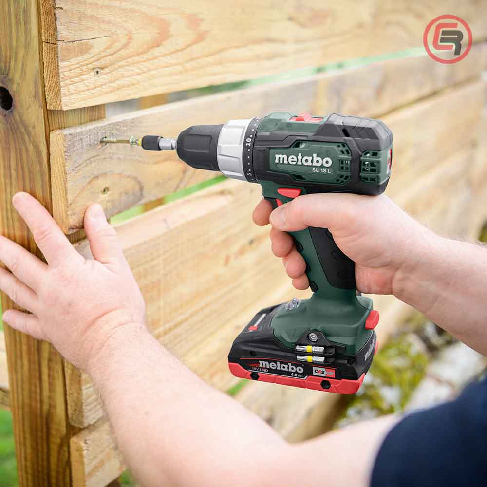 Metabo Bušilica – Odvijač Aku Udarna SB 18 L Set 2 x AKU LiPOWER (2,0 Ah) SC 36 WorkShop Sa Priborom – 614053710 by Metabo