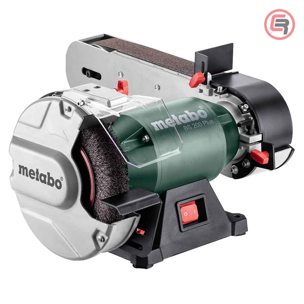 Metabo Brusilica Stolna BS 200 Plus Kružna / Tračna 200mm / 600W – 604220000 by Metabo 604220000 Dvostrane Brusilice