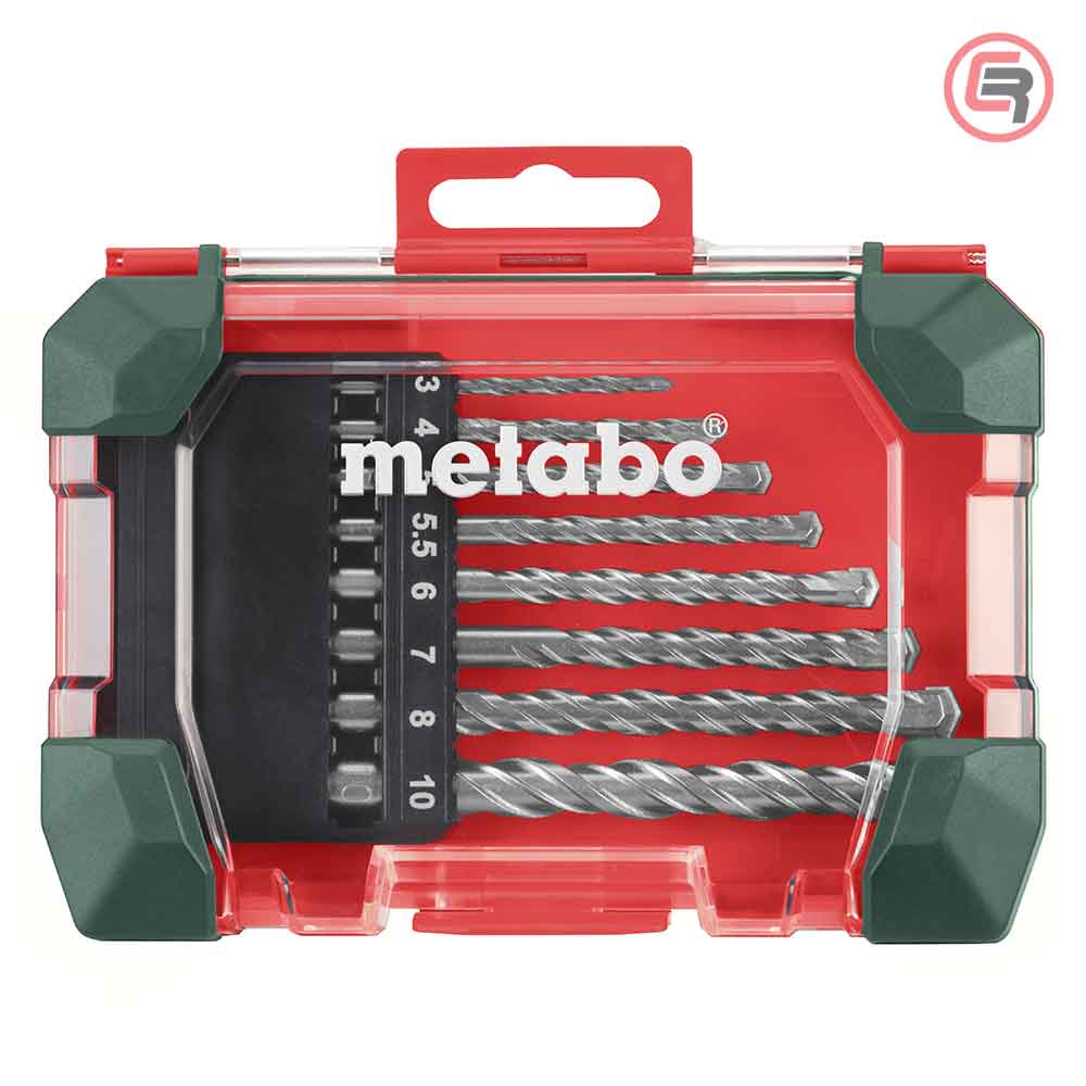 Metabo Garnitura Svrdala Za Beton 3-10 mm / 8 dijelna U PVC Kutiji “SP” – 626706000 by Metabo 626706000 Garniture / Setovi