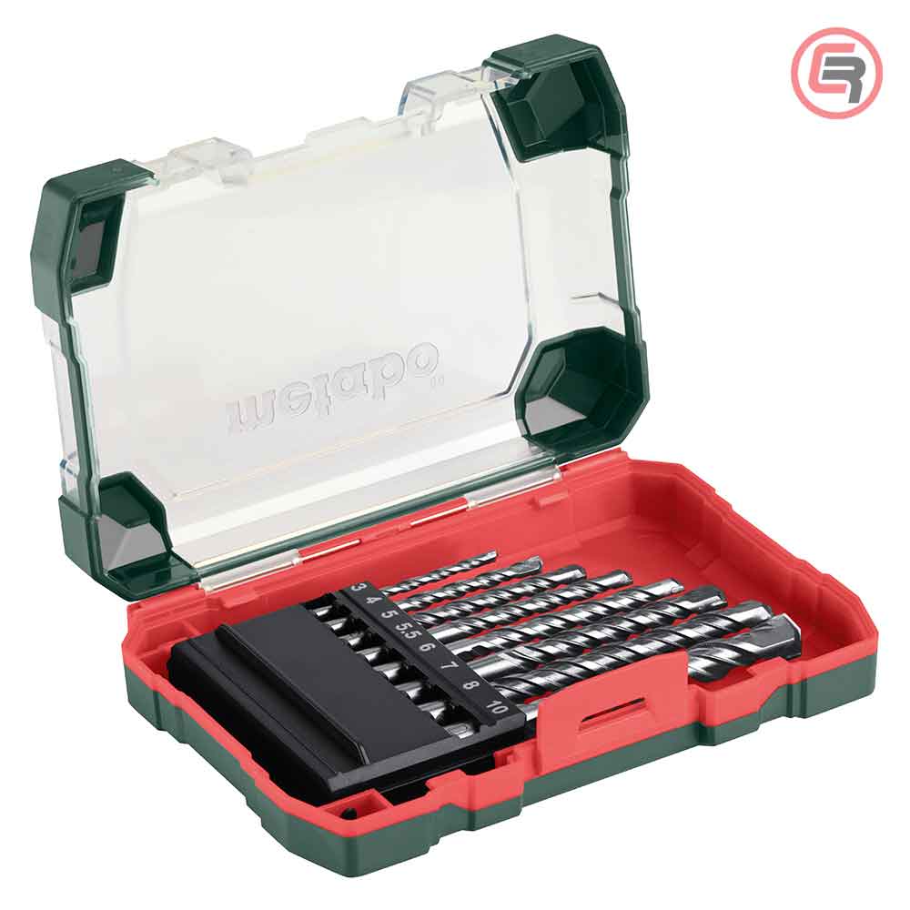 Metabo Garnitura Svrdala Za Beton 3-10 mm / 8 dijelna U PVC Kutiji “SP” – 626706000 by Metabo 626706000 Garniture / Setovi