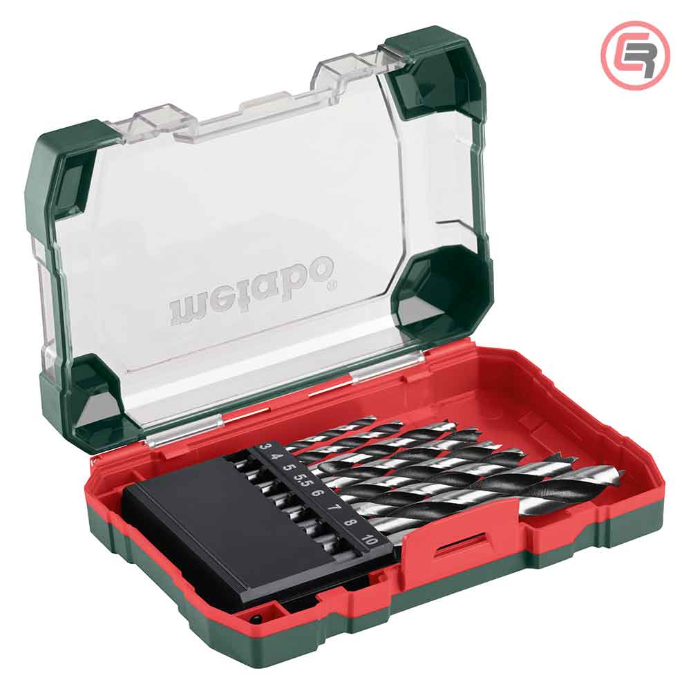 Metabo Garnitura Svrdala Za Drvo 3-10 mm / 8 dijelna U PVC Kutiji “SP” – 626705000 by Metabo 626705000 Garniture / Setovi