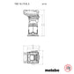 Metabo Glodalica Aku FMV 18 LTX BL 8 Jednoručna 18V (bez baterija i punjača) – 601742850 by Metabo 601742850 Aku Blanje /