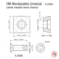 Metabo Karbidne Pločice Univerzalne Za Glodalicu Pakovanje 10 kom – 623564000 by Metabo 623564000 Glodalice - detalj 2